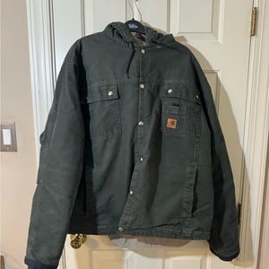Carhartt heavy lined 2XL jacket. Irregular.